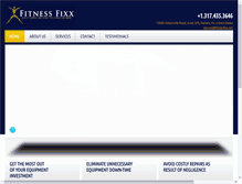 Tablet Screenshot of fitnessfixx.com
